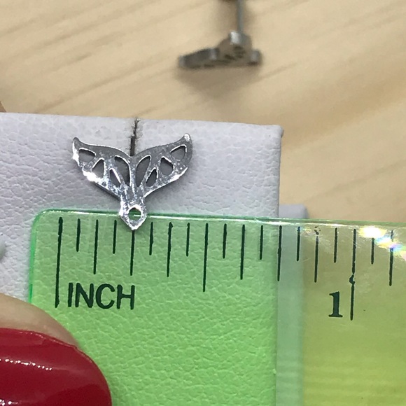 Stainless Steel Stud Earrings - Picture 6 of 6